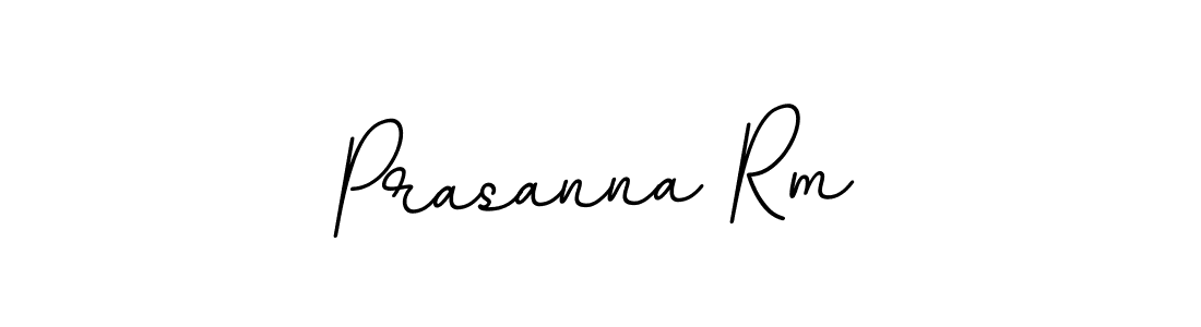 Use a signature maker to create a handwritten signature online. With this signature software, you can design (BallpointsItalic-DORy9) your own signature for name Prasanna Rm. Prasanna Rm signature style 11 images and pictures png