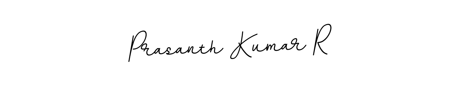This is the best signature style for the Prasanth Kumar R name. Also you like these signature font (BallpointsItalic-DORy9). Mix name signature. Prasanth Kumar R signature style 11 images and pictures png