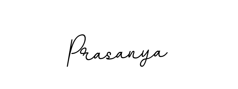 Prasanya stylish signature style. Best Handwritten Sign (BallpointsItalic-DORy9) for my name. Handwritten Signature Collection Ideas for my name Prasanya. Prasanya signature style 11 images and pictures png