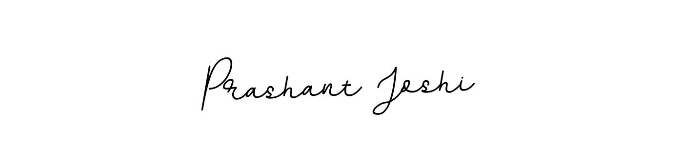 Make a beautiful signature design for name Prashant Joshi. With this signature (BallpointsItalic-DORy9) style, you can create a handwritten signature for free. Prashant Joshi signature style 11 images and pictures png