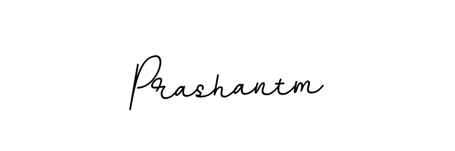 Use a signature maker to create a handwritten signature online. With this signature software, you can design (BallpointsItalic-DORy9) your own signature for name Prashantm. Prashantm signature style 11 images and pictures png