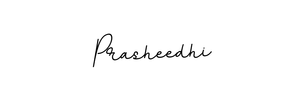 How to make Prasheedhi name signature. Use BallpointsItalic-DORy9 style for creating short signs online. This is the latest handwritten sign. Prasheedhi signature style 11 images and pictures png