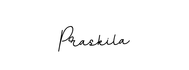 Create a beautiful signature design for name Praskila. With this signature (BallpointsItalic-DORy9) fonts, you can make a handwritten signature for free. Praskila signature style 11 images and pictures png