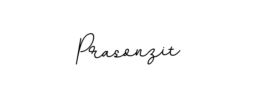 Create a beautiful signature design for name Prasonzit. With this signature (BallpointsItalic-DORy9) fonts, you can make a handwritten signature for free. Prasonzit signature style 11 images and pictures png