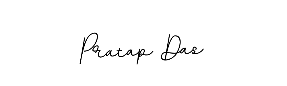 Use a signature maker to create a handwritten signature online. With this signature software, you can design (BallpointsItalic-DORy9) your own signature for name Pratap Das. Pratap Das signature style 11 images and pictures png