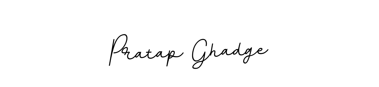 Use a signature maker to create a handwritten signature online. With this signature software, you can design (BallpointsItalic-DORy9) your own signature for name Pratap Ghadge. Pratap Ghadge signature style 11 images and pictures png