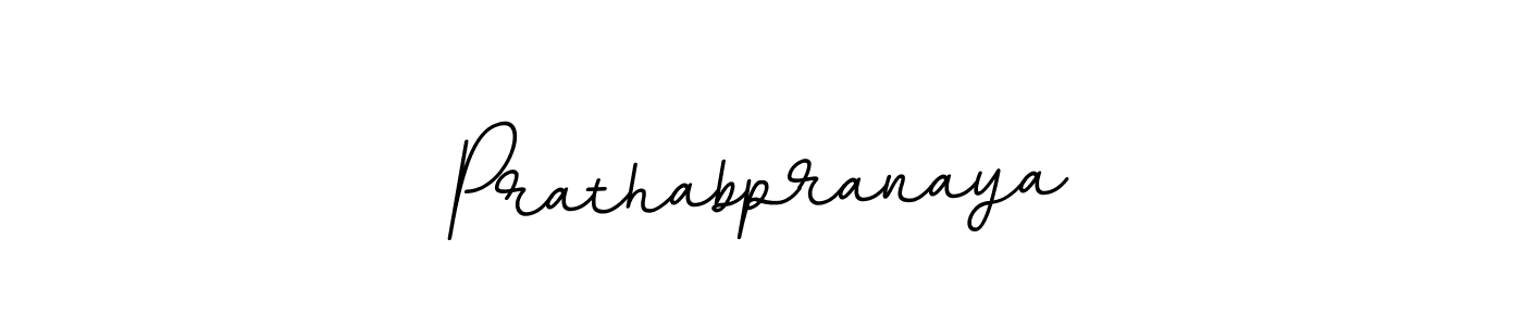 How to make Prathabpranaya signature? BallpointsItalic-DORy9 is a professional autograph style. Create handwritten signature for Prathabpranaya name. Prathabpranaya signature style 11 images and pictures png