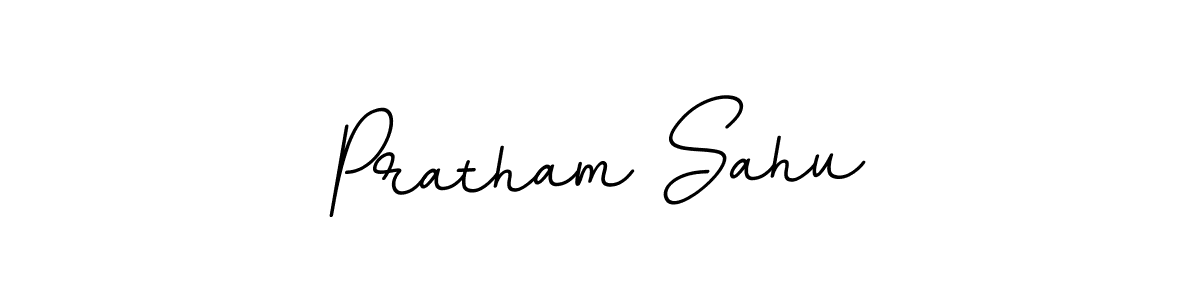 Pratham Sahu stylish signature style. Best Handwritten Sign (BallpointsItalic-DORy9) for my name. Handwritten Signature Collection Ideas for my name Pratham Sahu. Pratham Sahu signature style 11 images and pictures png