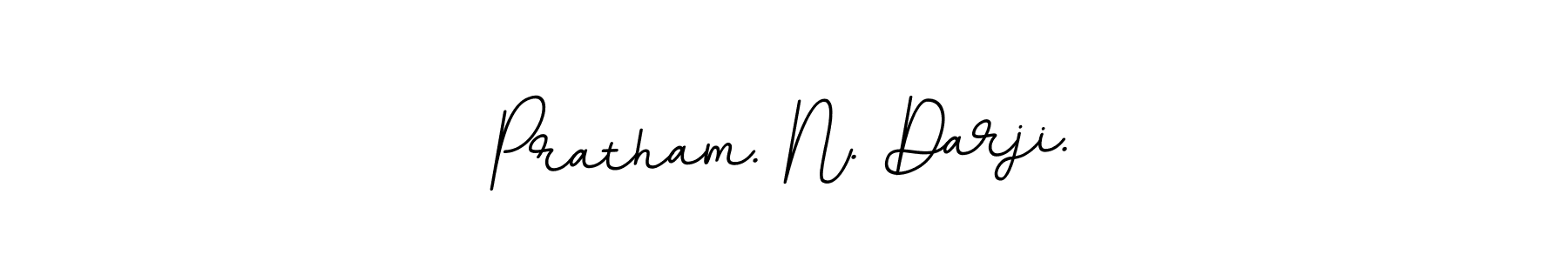 Also You can easily find your signature by using the search form. We will create Pratham. N. Darji. name handwritten signature images for you free of cost using BallpointsItalic-DORy9 sign style. Pratham. N. Darji. signature style 11 images and pictures png