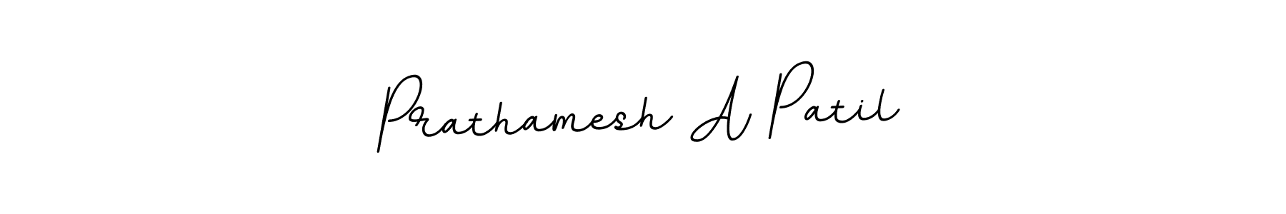 This is the best signature style for the Prathamesh A Patil name. Also you like these signature font (BallpointsItalic-DORy9). Mix name signature. Prathamesh A Patil signature style 11 images and pictures png