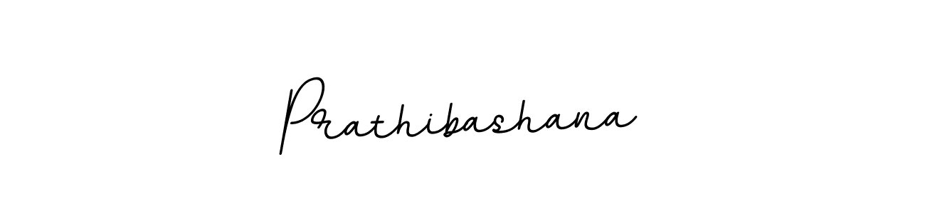 Use a signature maker to create a handwritten signature online. With this signature software, you can design (BallpointsItalic-DORy9) your own signature for name Prathibashana. Prathibashana signature style 11 images and pictures png