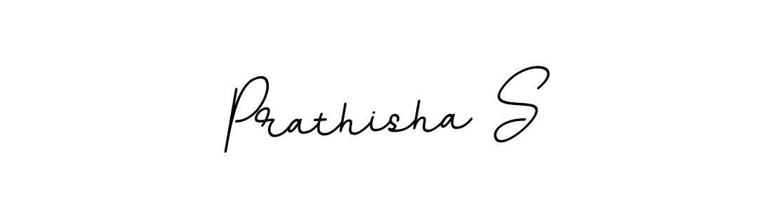 Make a beautiful signature design for name Prathisha S. Use this online signature maker to create a handwritten signature for free. Prathisha S signature style 11 images and pictures png
