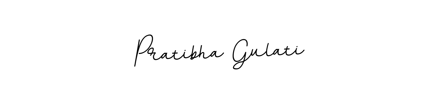 if you are searching for the best signature style for your name Pratibha Gulati. so please give up your signature search. here we have designed multiple signature styles  using BallpointsItalic-DORy9. Pratibha Gulati signature style 11 images and pictures png