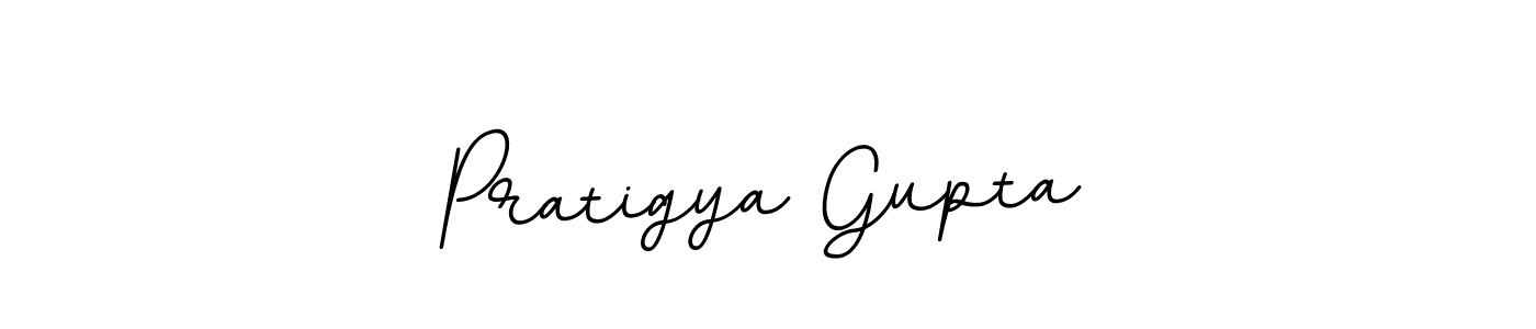 Pratigya Gupta stylish signature style. Best Handwritten Sign (BallpointsItalic-DORy9) for my name. Handwritten Signature Collection Ideas for my name Pratigya Gupta. Pratigya Gupta signature style 11 images and pictures png