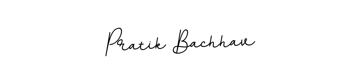 Make a beautiful signature design for name Pratik Bachhav. With this signature (BallpointsItalic-DORy9) style, you can create a handwritten signature for free. Pratik Bachhav signature style 11 images and pictures png