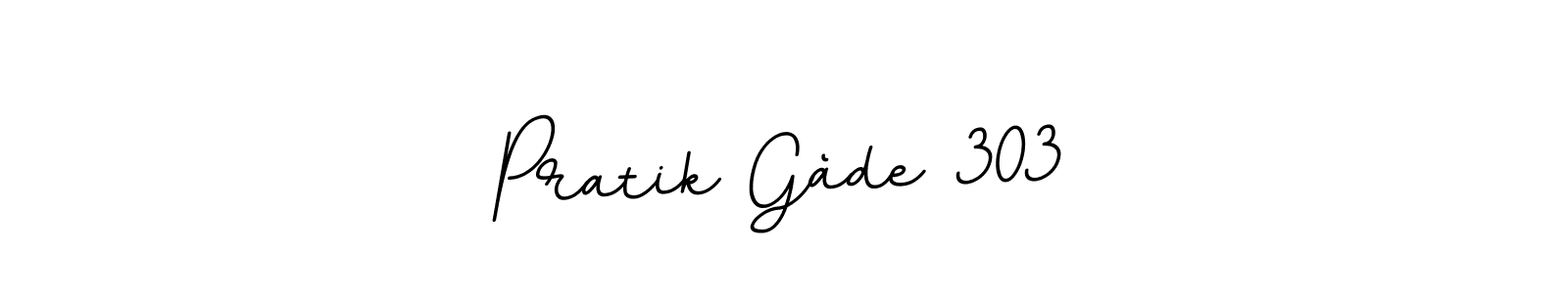 if you are searching for the best signature style for your name Pratik Gàde 303. so please give up your signature search. here we have designed multiple signature styles  using BallpointsItalic-DORy9. Pratik Gàde 303 signature style 11 images and pictures png