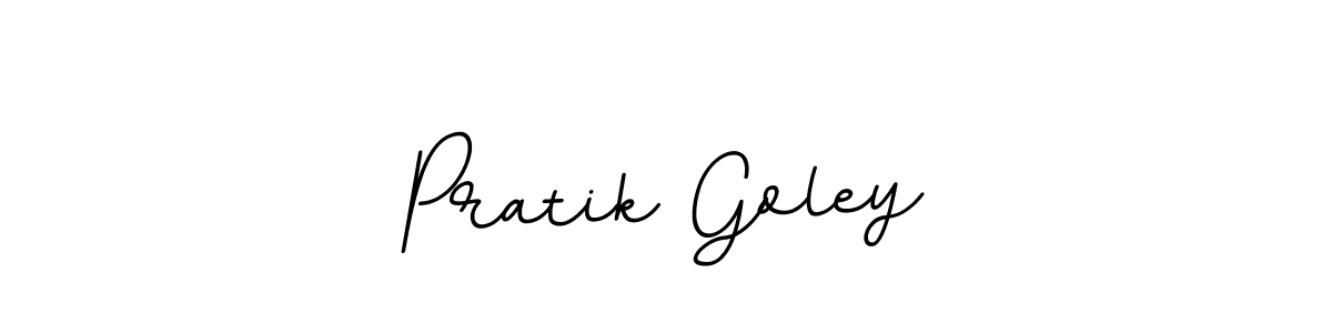 Design your own signature with our free online signature maker. With this signature software, you can create a handwritten (BallpointsItalic-DORy9) signature for name Pratik Goley. Pratik Goley signature style 11 images and pictures png