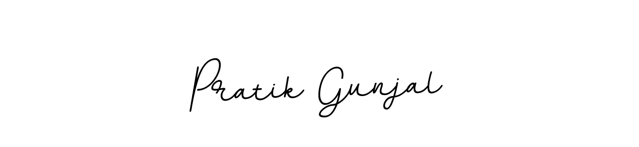 This is the best signature style for the Pratik Gunjal name. Also you like these signature font (BallpointsItalic-DORy9). Mix name signature. Pratik Gunjal signature style 11 images and pictures png