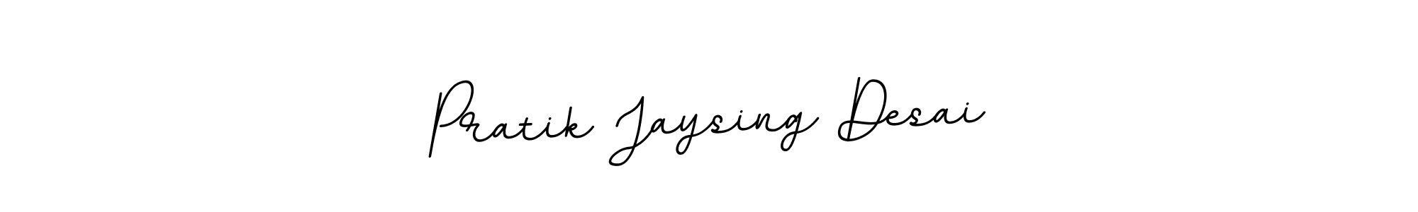 Create a beautiful signature design for name Pratik Jaysing Desai. With this signature (BallpointsItalic-DORy9) fonts, you can make a handwritten signature for free. Pratik Jaysing Desai signature style 11 images and pictures png