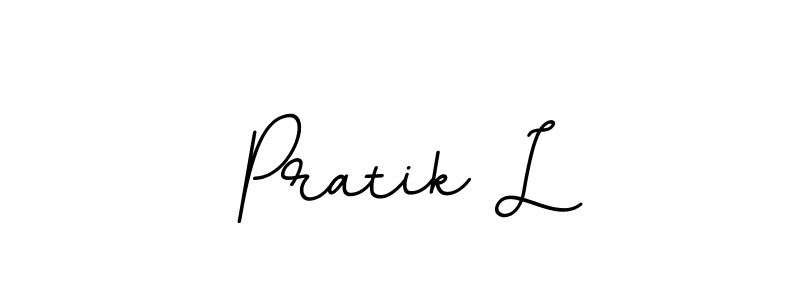 How to Draw Pratik L signature style? BallpointsItalic-DORy9 is a latest design signature styles for name Pratik L. Pratik L signature style 11 images and pictures png