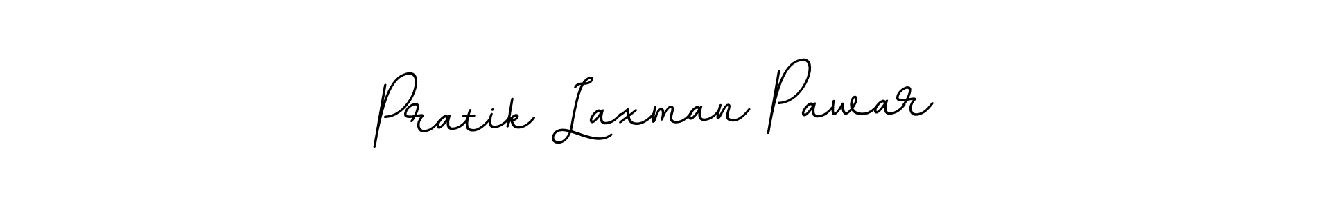 Design your own signature with our free online signature maker. With this signature software, you can create a handwritten (BallpointsItalic-DORy9) signature for name Pratik Laxman Pawar. Pratik Laxman Pawar signature style 11 images and pictures png