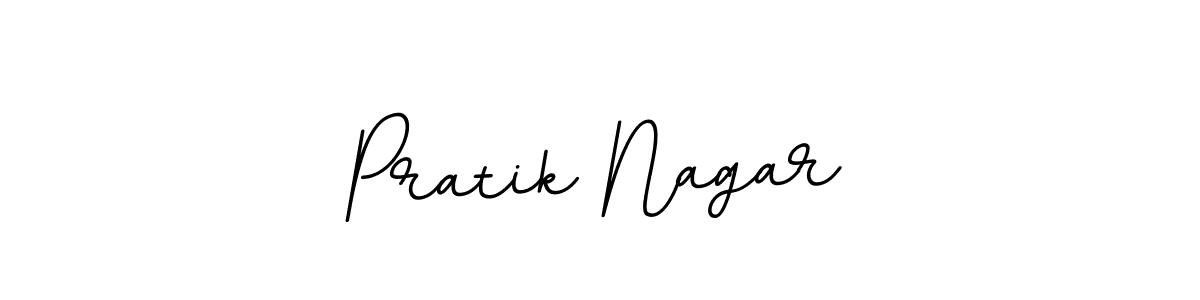 Use a signature maker to create a handwritten signature online. With this signature software, you can design (BallpointsItalic-DORy9) your own signature for name Pratik Nagar. Pratik Nagar signature style 11 images and pictures png