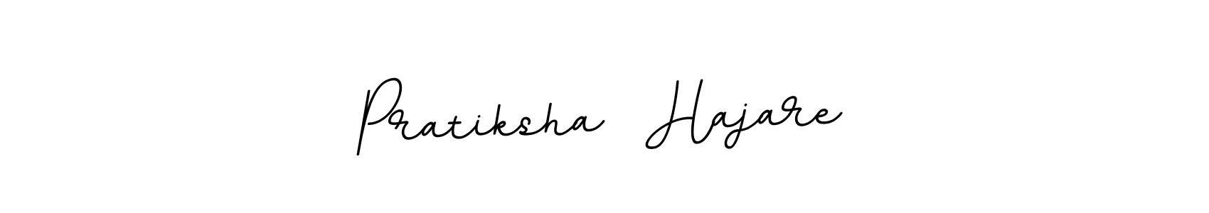 How to make Pratiksha  Hajare name signature. Use BallpointsItalic-DORy9 style for creating short signs online. This is the latest handwritten sign. Pratiksha  Hajare signature style 11 images and pictures png