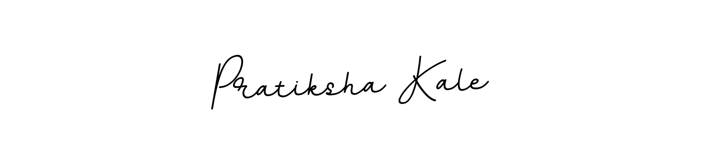 How to make Pratiksha Kale name signature. Use BallpointsItalic-DORy9 style for creating short signs online. This is the latest handwritten sign. Pratiksha Kale signature style 11 images and pictures png