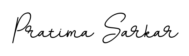 Discover how Pratima Sarkar looks in an executive cursive font (BallpointsItalic-DORy9). Perfect for legal documents, invoices, and certificates. Pratima Sarkar signature style 11 images and pictures png