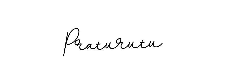 Use a signature maker to create a handwritten signature online. With this signature software, you can design (BallpointsItalic-DORy9) your own signature for name Praturutu. Praturutu signature style 11 images and pictures png
