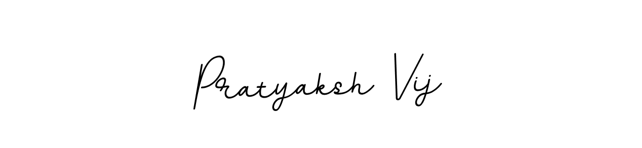 Make a beautiful signature design for name Pratyaksh Vij. With this signature (BallpointsItalic-DORy9) style, you can create a handwritten signature for free. Pratyaksh Vij signature style 11 images and pictures png