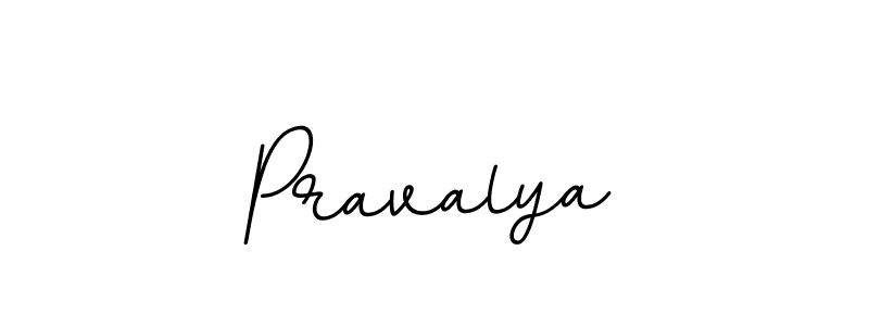 You should practise on your own different ways (BallpointsItalic-DORy9) to write your name (Pravalya) in signature. don't let someone else do it for you. Pravalya signature style 11 images and pictures png
