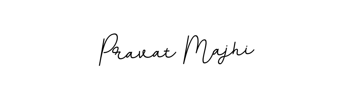 Make a beautiful signature design for name Pravat Majhi. With this signature (BallpointsItalic-DORy9) style, you can create a handwritten signature for free. Pravat Majhi signature style 11 images and pictures png