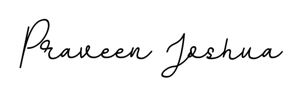 Upgrade your professional image with Praveen Joshua signature created with BallpointsItalic-DORy9 font. Fast, free, and watermark-free download. Praveen Joshua signature style 11 images and pictures png