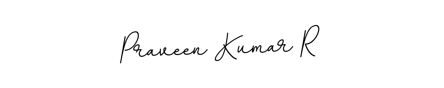 Praveen Kumar R stylish signature style. Best Handwritten Sign (BallpointsItalic-DORy9) for my name. Handwritten Signature Collection Ideas for my name Praveen Kumar R. Praveen Kumar R signature style 11 images and pictures png