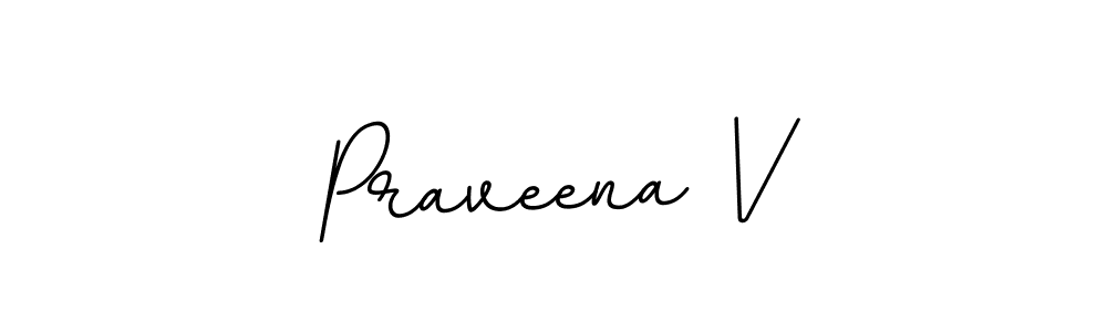 if you are searching for the best signature style for your name Praveena V. so please give up your signature search. here we have designed multiple signature styles  using BallpointsItalic-DORy9. Praveena V signature style 11 images and pictures png