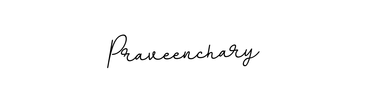 Praveenchary stylish signature style. Best Handwritten Sign (BallpointsItalic-DORy9) for my name. Handwritten Signature Collection Ideas for my name Praveenchary. Praveenchary signature style 11 images and pictures png