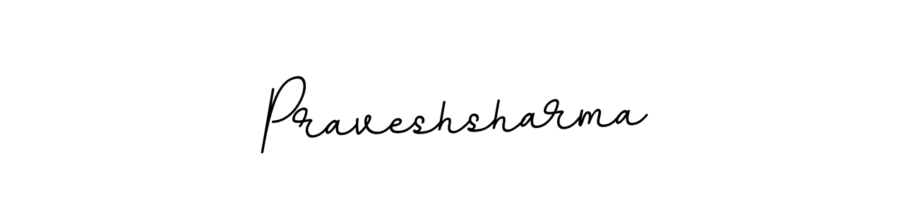 How to make Praveshsharma signature? BallpointsItalic-DORy9 is a professional autograph style. Create handwritten signature for Praveshsharma name. Praveshsharma signature style 11 images and pictures png