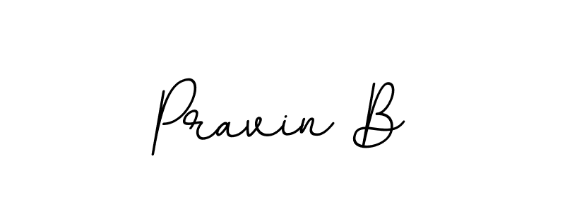 Create a beautiful signature design for name Pravin B. With this signature (BallpointsItalic-DORy9) fonts, you can make a handwritten signature for free. Pravin B signature style 11 images and pictures png