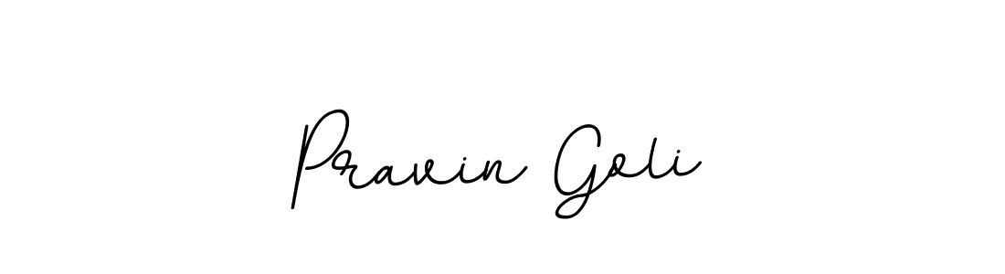 if you are searching for the best signature style for your name Pravin Goli. so please give up your signature search. here we have designed multiple signature styles  using BallpointsItalic-DORy9. Pravin Goli signature style 11 images and pictures png