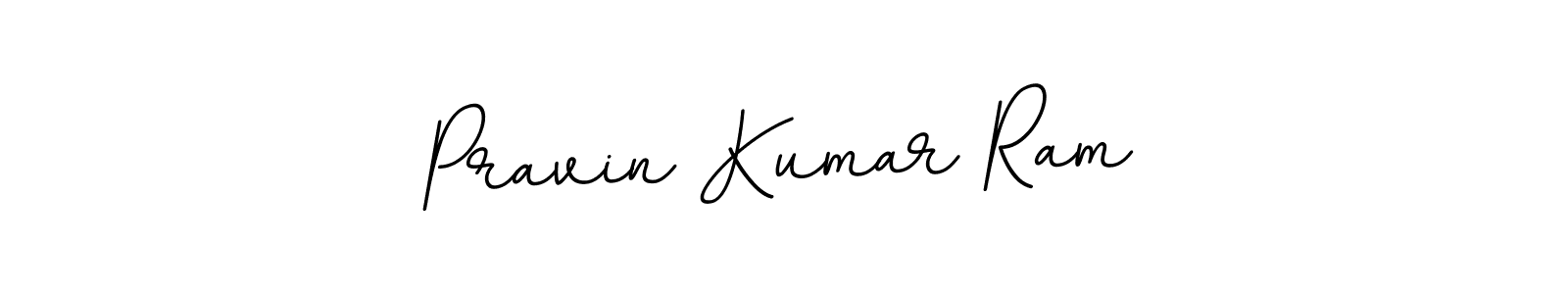 The best way (BallpointsItalic-DORy9) to make a short signature is to pick only two or three words in your name. The name Pravin Kumar Ram include a total of six letters. For converting this name. Pravin Kumar Ram signature style 11 images and pictures png