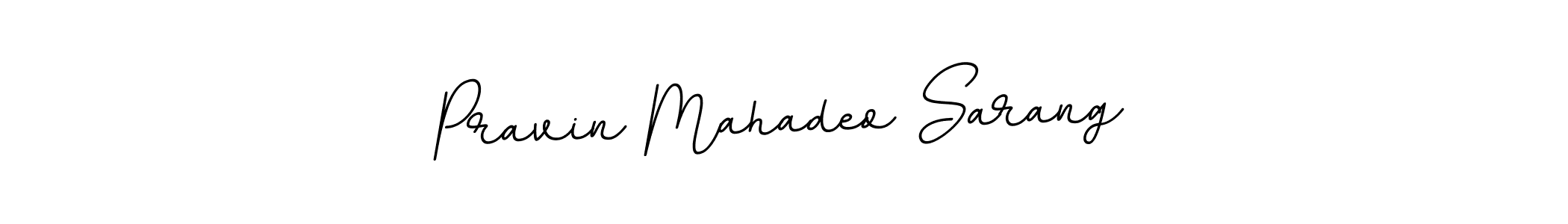 if you are searching for the best signature style for your name Pravin Mahadeo Sarang. so please give up your signature search. here we have designed multiple signature styles  using BallpointsItalic-DORy9. Pravin Mahadeo Sarang signature style 11 images and pictures png