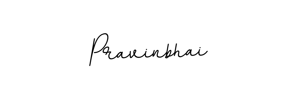 You should practise on your own different ways (BallpointsItalic-DORy9) to write your name (Pravinbhai) in signature. don't let someone else do it for you. Pravinbhai signature style 11 images and pictures png