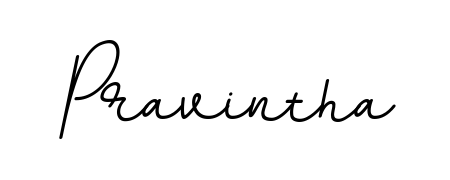 A sleek calligraphic signature for name Pravintha utilizing BallpointsItalic-DORy9 styling. Great for adding personal signatures to photos and art. Pravintha signature style 11 images and pictures png