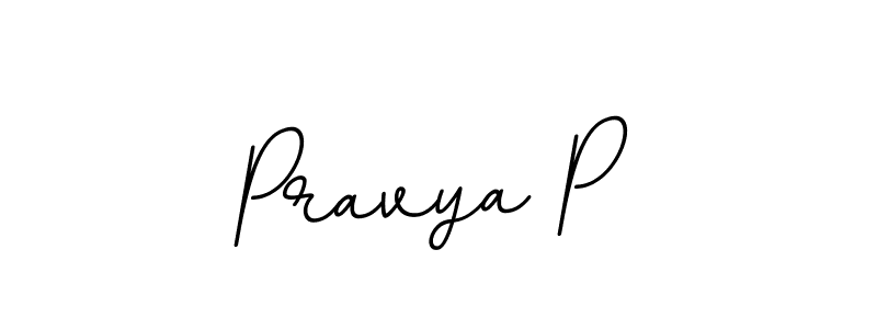 The best way (BallpointsItalic-DORy9) to make a short signature is to pick only two or three words in your name. The name Pravya P include a total of six letters. For converting this name. Pravya P signature style 11 images and pictures png