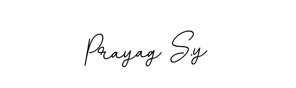 This is the best signature style for the Prayag S.y name. Also you like these signature font (BallpointsItalic-DORy9). Mix name signature. Prayag S.y signature style 11 images and pictures png
