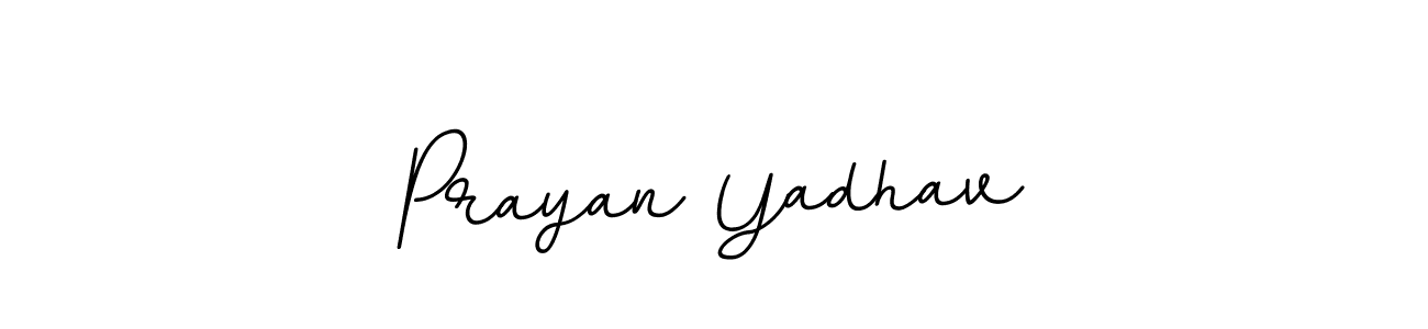 Also You can easily find your signature by using the search form. We will create Prayan Yadhav name handwritten signature images for you free of cost using BallpointsItalic-DORy9 sign style. Prayan Yadhav signature style 11 images and pictures png