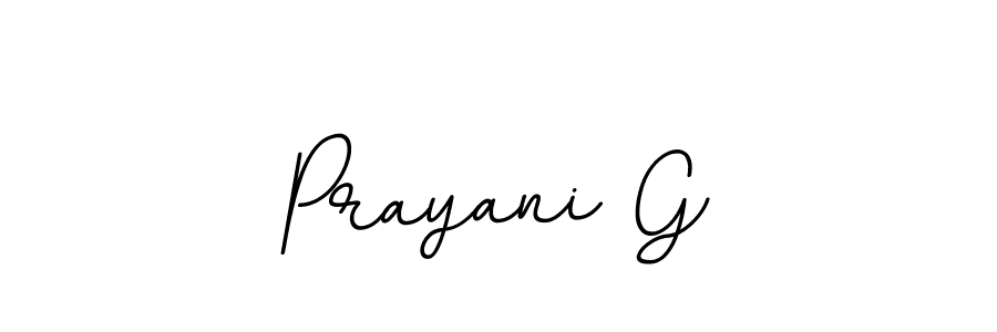 Create a beautiful signature design for name Prayani G. With this signature (BallpointsItalic-DORy9) fonts, you can make a handwritten signature for free. Prayani G signature style 11 images and pictures png