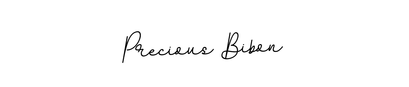 The best way (BallpointsItalic-DORy9) to make a short signature is to pick only two or three words in your name. The name Precious Bibon include a total of six letters. For converting this name. Precious Bibon signature style 11 images and pictures png