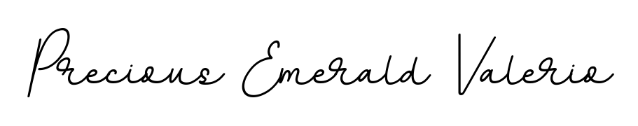 This is the best signature style for the Precious Emerald Valerio name. Also you like these signature font (BallpointsItalic-DORy9). Mix name signature. Precious Emerald Valerio signature style 11 images and pictures png